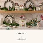 MACKENZIE-CHILDS Holly Leaf Decorative Trinket Tray