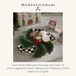 MACKENZIE-CHILDS Holly Leaf Decorative Trinket Tray