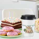 24 Pcs Woodland Baby Shower Coffee Cup Sleeves