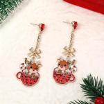 Madison Tyler Christmas Earrings for Women | Xmas Earrings for Women Dangling | Cute Holiday Chrisrmas Elk Mug Drop Earrings Jewelry Hypoallergenic
