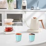 Prgery 100 Pack 3oz Paper Cups, Paper Coffee Cups, Disposable Hot Cups for Water, Juice, Coffee or Tea, Ideal for Water Coolers, Party, Home and Office, 100 Pcs