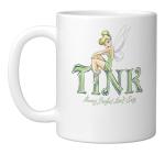 Disney Peter Pan Tinker Bell Being Perfect Isnt Easy Ceramic Mug, White