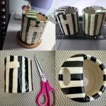 HORNEDI Ceramic Coffee Mug,Ceramic Mug,Retro Striped Ceramic Mark Hand-Painted Cup,10 oz Coffee Mug,Ceramic Coffee Mugs Cups Porcelain,Ceramic Mug with Sip Hole(1Pcs Green)