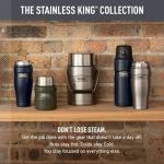 THERMOS Stainless King Vacuum-Insulated Drink Bottle, 24 Ounce, Matte Steel