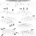 Suzile Oversize Tea Shelf Rustic Wooden Coffee Display Shelves Wooden Floating Curio Shelf Mounted Tea and Saucer Rack Holder for Kitchen Station Bar Accessories(Brown)