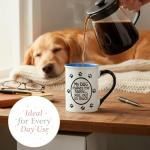 Cottage Creek Coffee Cups | My Dog Makes Me Happy, You Not So Much 16oz Ceramic Coffee Mug | Ideal I Love My Dog Gifts for Women, Men | Funny Gifts for Mom, Dad, Girlfriend, Boyfriend