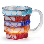 VNROSE Painted Book Mug - 3D Book Coffee Mug,Novelty Coffee Mug,Personalized Gift for Book Lovers, Birthday Gift For Women,Unbreakable Library Art Cup,Book Club Gifts(10oz)