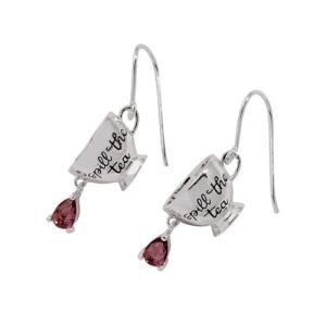 Alex and Ani Spill the Tea' Cup Drop Earrings