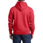 shop4ever California Distressed White Bear Hoodies Cali Sweatshirts Medium Red 0