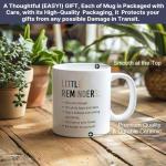 Inspirational Coffee Mug Gift, Motivational Coffee Cups, Inspirational Gifts for Friend, Coworker, Women Men, Positive Affirmations Gifts, 11oz White Ceramic Cup