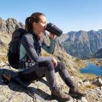 MEWAY 16oz Tumbler Double Wall Vacuum Insulated Travel Mug Bulk, Stainless Steel Tumblers with Lid, Powder Coated Coffee Cups for Cold & Hot Drinks (Black,1 Pack)