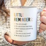 Inspirational Coffee Mug Gift, Motivational Coffee Cups, Inspirational Gifts for Friend, Coworker, Women Men, Positive Affirmations Gifts, 11oz White Ceramic Cup