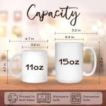 Lovely Queen Bee Design Coffee Mugs, Personalized Unique Name Bee With Flowers Cup Gift For Girl Women, Customized Birthday Christmas Cup Present, Animal Themed Cups 11Oz Or 115Oz