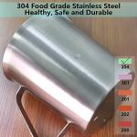 Stainless Steel Measuring Cup with Handle, 16oz