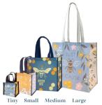 Karma Reusable Large Gift and Tote Bag with Handles - Perfect for Birthday Gifts Party Bags RPET 1 Tea Cups