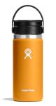 Hydro Flask Flex Sip Coffee Tumbler – Insulated Stainless Steel, Non Spill, Leak Proof Travel Coffee Cup 16 Oz Fossil Brown