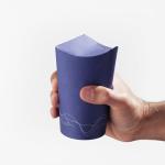 Kiyumi Group Foldable Butterfly Paper Cups with Built-In Lid, 12 oz – Pack of 10 – Disposable Coffee Cups with Foldable Flaps – No Plastic Lid Needed – Hot & Cold Drinks, Travel & Party Friendly