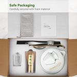 Joiish Matcha Whisk Set, 10-Pcs Matcha Kit, Bamboo Whisk and Bowl with Spout & Measuring Spoon & Cup, Japanese Macha Tea Making Tools Gift, Grey