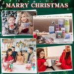 Sigilyer 120 Pcs Christmas Disposable Paper Cups 9oz Coffee & Tea Cup with 10 Holiday Designs Christmas Hot Chocolate Cocoa Cup Drinkware Xmas Drink Cups for Cold/Hot Beverage Winter Party Supplies