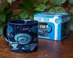 The Unemployed Philosophers Guild Starships of Star Trek Coffee Mug - Different Iconic Ships From Across the Ages - Comes in a Fun Gift Box, 14 oz