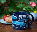 The Unemployed Philosophers Guild Starships of Star Trek Coffee Mug - Different Iconic Ships From Across the Ages - Comes in a Fun Gift Box, 14 oz