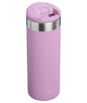 Stanley AeroLight Transit Bottle 16 oz | Locking Drink Through Lid | Leak Resistant Water Bottle or Coffee Travel Mug | Lightweight Insulated Stainless Steel | BPA-Free | Lilac