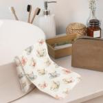 Fyecoluo Vintage Floral Teacup Kitchen Towels Decorative, Gifts for Tea Lovers Drinkers, French Country Cups Dish Hand Tea Towels, Cottagecore Kitchen Bathroom Decor, 16x24 Inch