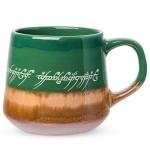 Lord of the Rings Elven Text Pottery Mug