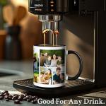 Custom Coffee Mug With Photo, Personalized Coffee Mug With Picture, 11oz Photo Collage Mug With 9 Photo, Tazas Personalizadas, Novelty Custom Gift For Women, Men, Family, Friends, Birthday, Christmas