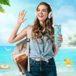 Funnymoom 2 Pack Cute Duck Gifts Set Skinny Tumbler 20 oz Travel Coffee Mug Novelty Cute Animals Socks, Christmas Birthday Party Gifts for Duck Theme