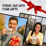 Chicken Ceramic Coffee Mug 11oz Hen Rooster Cluck - Tea Coffee Mug with Comfortable Grip - Unique Animal Gift Cup for Office or Home - Vibrant Long-Lasting Print ID44991