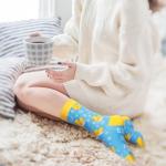 Funnymoom 2 Pack Cute Duck Gifts Set Skinny Tumbler 20 oz Travel Coffee Mug Novelty Cute Animals Socks, Christmas Birthday Party Gifts for Duck Theme