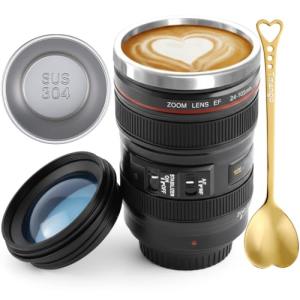 Camera Lens Coffee Mug - Perfect Gift for Photographers