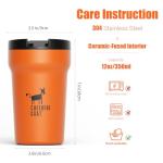 Cheerful Goat Insulated Stainless Steel Coffee Mug