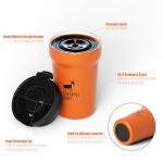 Cheerful Goat Insulated Stainless Steel Coffee Mug