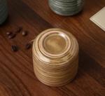 FIBOS Japanese retro ceramic teacups, coffee cups, and water cups, suitable for restaurants, homes, and offices, copper.