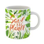 Funny Eco-Friendly Coffee Mug - Save the Planet