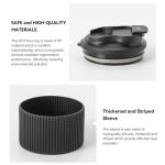 TaoTaojarvie 16 oz Travel Coffee Mug - Black