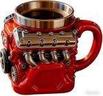 V8 Engine Coffee Mug for Car Lovers