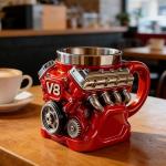 V8 Engine Coffee Mug for Car Lovers