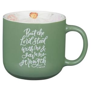 Inspirational Ceramic Coffee Mug - Lord Stood with Me
