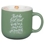 Inspirational Ceramic Coffee Mug - Lord Stood with Me