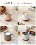 Malacasa Stackable Ceramic Coffee Mugs Set of 4