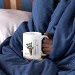 Personalized Funny Raccoon Coffee Mug – Choose Name