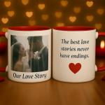 Customizable 11oz Ceramic Coffee Mug - Black