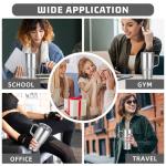 20 oz Insulated Stainless Steel Travel Mug with Straw