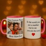 Customizable 11oz Ceramic Coffee Mug - Black