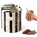 Retro Striped 10oz Ceramic Coffee Mug