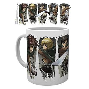 Attack On Titan Character Montage Coffee Mug