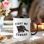 Funny Raccoon Coffee Mug for Animal Lovers